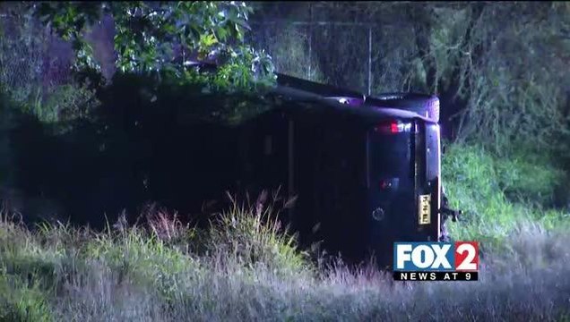 Rollover Crash Involving Stolen Car, Driver Flees Scene