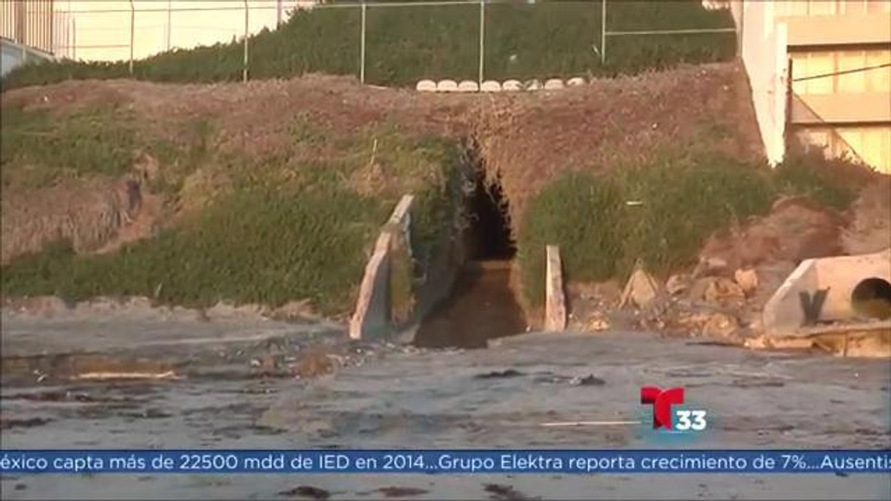 Aguas negras en costa de Tijuana-Rosarito amenaza la salud pública