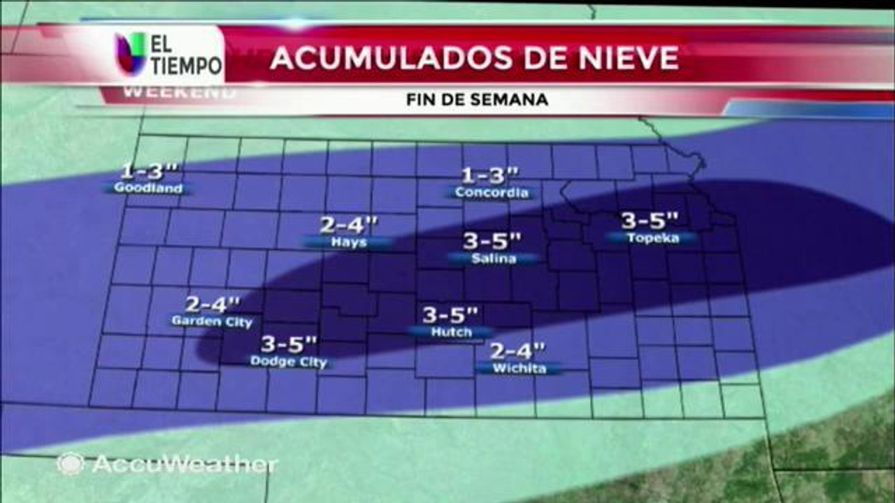 Nieve y gélidas temperaturas para el fin de semana