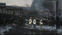 Incendio destruye casas rodantes en Sanford