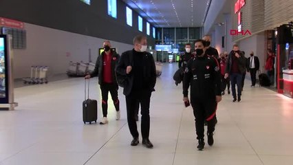 SPOR A Milli Futbol Takımı yurda döndü