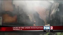Fire Rips through Progreso Home, Destroys Vehicle