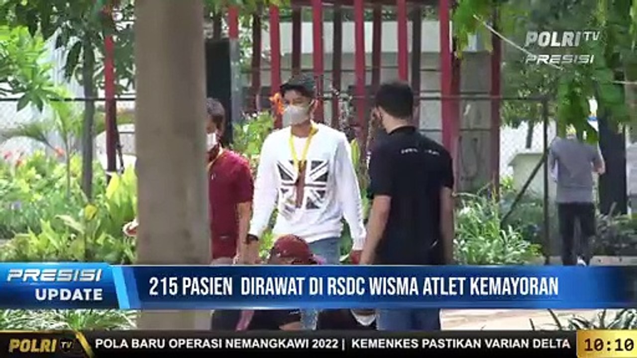 PRESISI Update Pasien di RSDC Wisma Atlet Kemayoran Meningkat