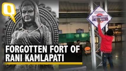 World-Class Railway Station And A Ruined Fort: Contrasting Tributes to Rani Kamlapati