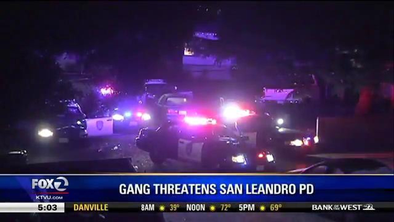 San Leandro Police Officers Being Stalked By Oa...