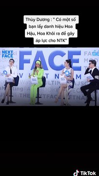 Màn tranh cãi nảy lửa giữa Thùy Dương và Thùy Linh tại The Next Face Việt Nam