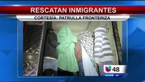 Rescatan A Mas De 30 Inmigrantes En Falfurrias
