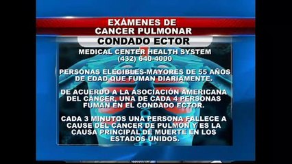 Download Video: Exámenes de cáncer pulmonar