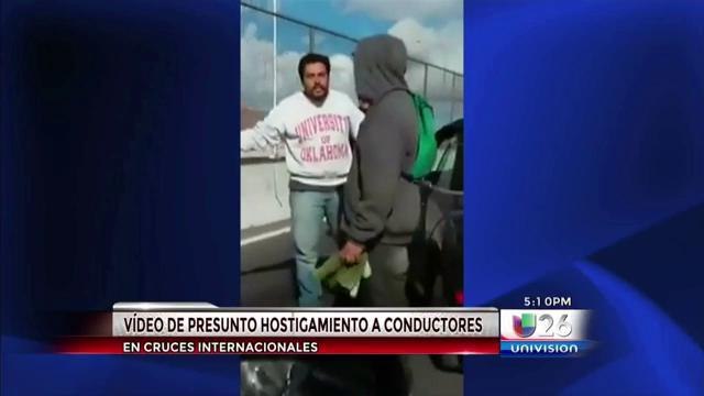 Video muestra incidente con limpia-vídrios en puentes internacionales.