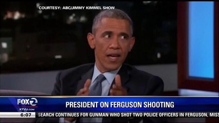 President Obama Speaks Out On Recent Ferguson Police Shooting