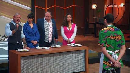 O participante faz cupim com palmito pupunha com molho de cerveja e purê de batata