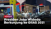 Berkunjung ke GIIAS 2021, Presiden Joko Widodo Telaah Produk Baru dan Mobil Listrik