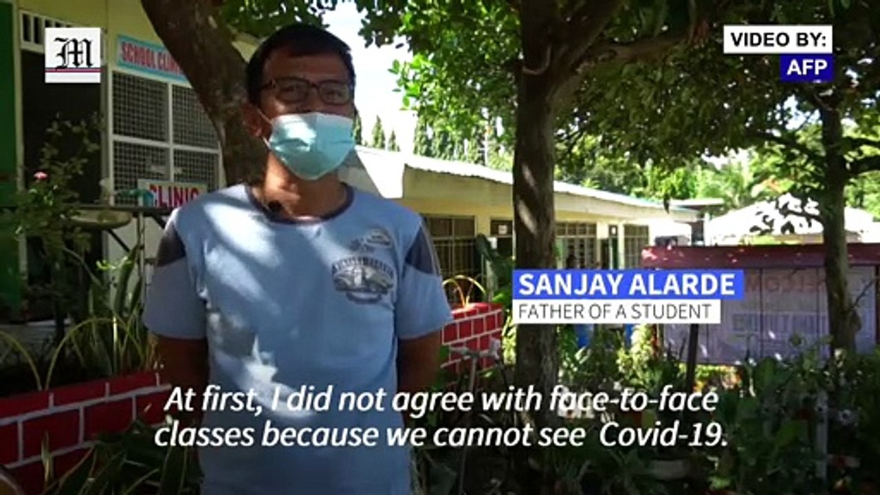 Philippines re-opens 100 schools for in-person classes