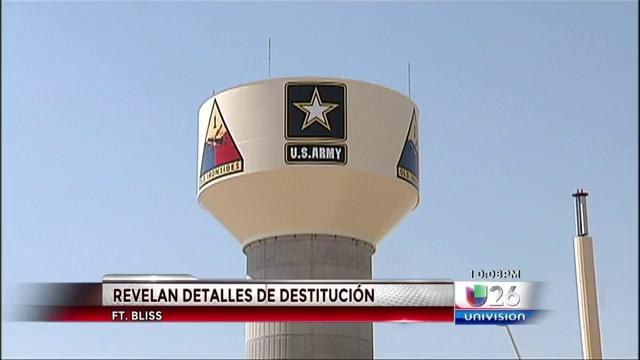 Revelan detalles de la destitucion de comandante de Ft. Bliss
