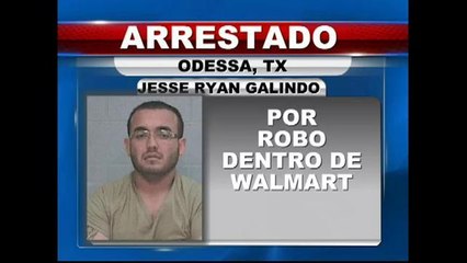 Arrestan a hombre por robo dentro de Wal-mart