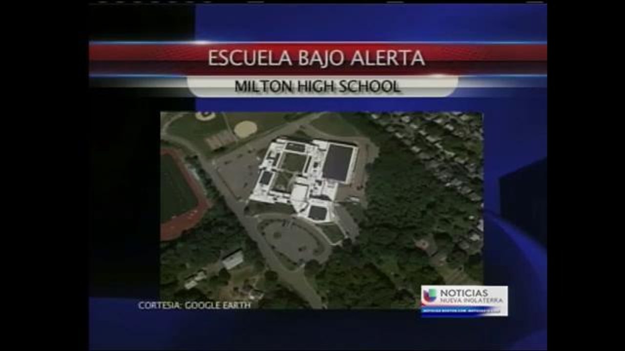 Alerta en Escuela Secundaria