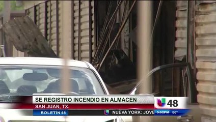 Investigan Incendio En Almacen De San Juan