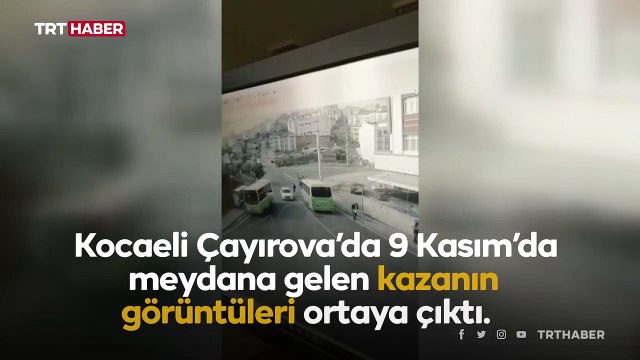 5 kişinin öldüğü öğrenci servisi kazasının görüntüleri ortaya çıktı