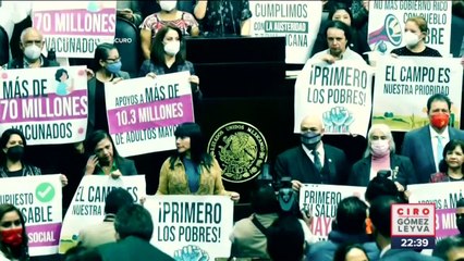 Así festejó la 4T la aprobación del presupuesto 2022