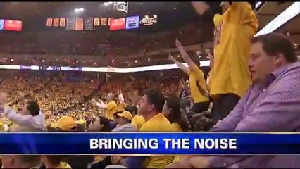 Warriors Fans Are Loud and Proud