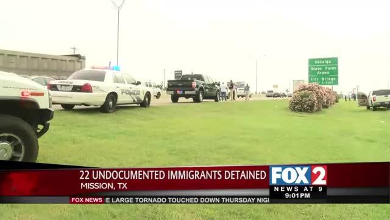 Close to Two Dozen Undocumented Immigrants Found Hiding inside 18-Wheeler