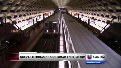 Se implementan nuevas medidas de seguridad en el sistema de metro