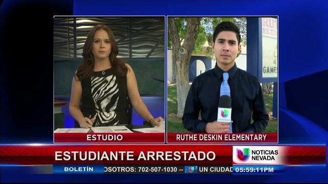 Estudiante de 11 años fue arrestado por accidentalmente disparar un arma en pleno salón