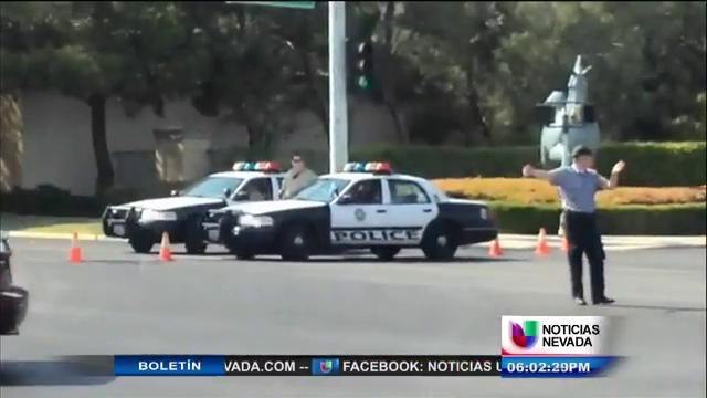 Accidente vial le cobra la vida a una persona en Las Vegas