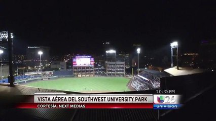 Exclusiva: Imagenes aéreas del juego de apertura de los Chihuahuas