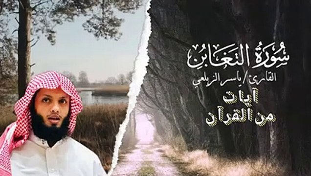 تلاوه تأسر القلوب ❤ سوره التغابن القارئ ياسر الزيلعي(240P)