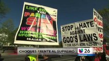 Manifestaciones frente al Supremo