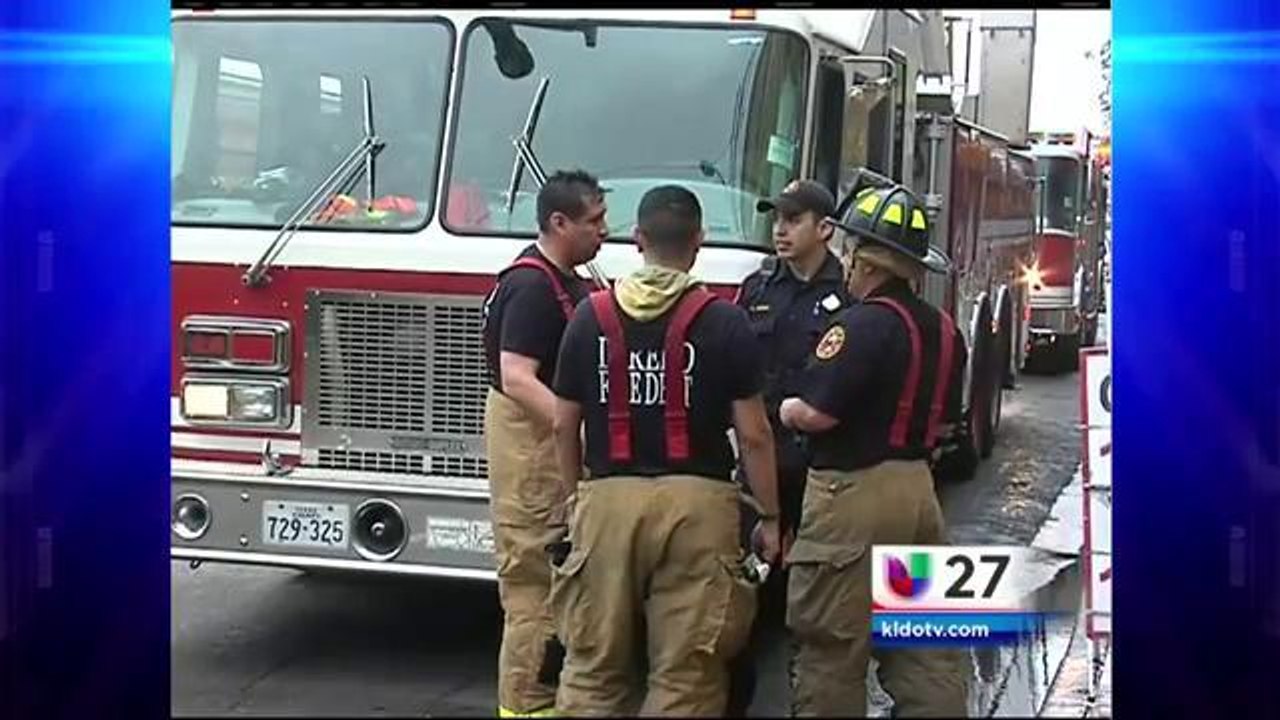Incendio en negocio