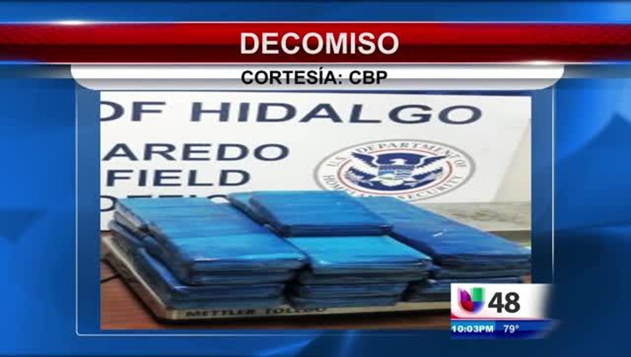Decomisan $470K en Cocaína