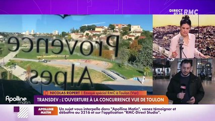 RMC chez vous : Transdev, l'ouverture à la concurrence vue de Toulon - 17/11