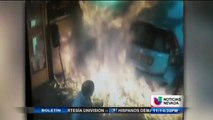 Mujer provoca incendio en gasolinera de Jerusalén