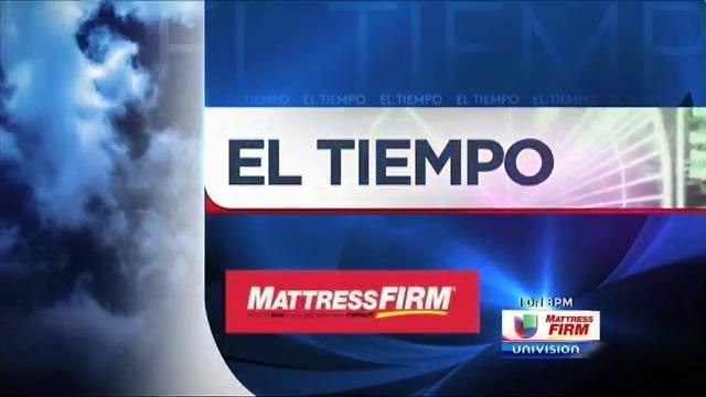 Pronóstico del Tiempo: Viernes 8 de Mayo 10pm