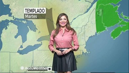 El pronóstico del tiempo con Marcela Rodríguez