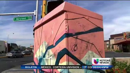 Buscan a responsables de grafiti en contenedores públicos
