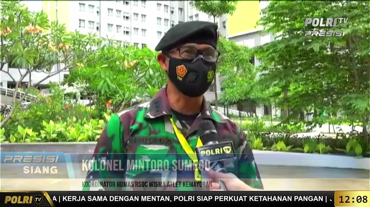 Live Report Natania -  Peningkatan Pasien Covid-19 di RSDC Wisma Atlet Kemayoran