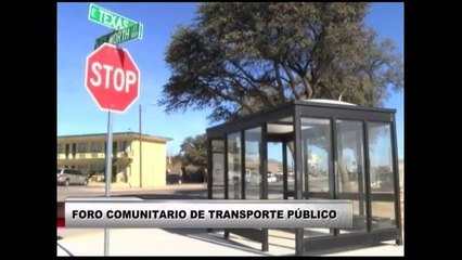 Foro comunitario de transporte público