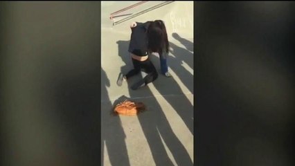 Pelea queda captada en cámara