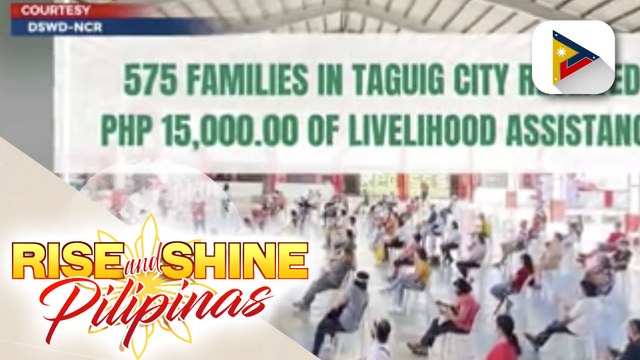 GOVERNMENT AT WORK: Higit 500 pamilya sa Taguig, nakatanggap ng tulong pangkabuhayan mula sa DSWD; Mga benepisyaryo ng BP2 program na nakauwi na ng Bohol, masayang sinalubong ng LGU; BFP, may kakaibang pakulo ngayong Kapaskuhan