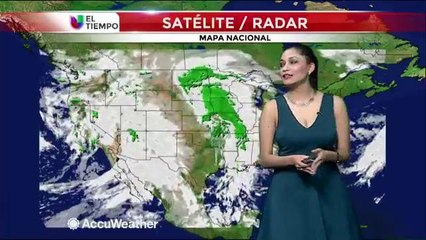 El pronóstico del tiempo con Marcela Rodriguez.