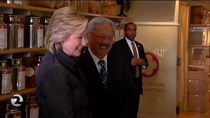 Hillary Clinton Fundraises in San Francisco