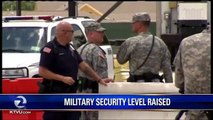 Military Security Threat Level Increased