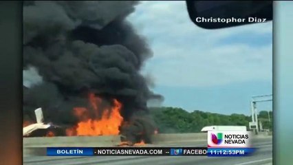 Avioneta cae en concurrida autopista de Atlanta