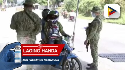 Pag-alis ng Davao City LGU sa negative RT-PCR test result bilang travel requirement, ikinatuwa ng mga pasaherong dumadaan sa border checkpoint