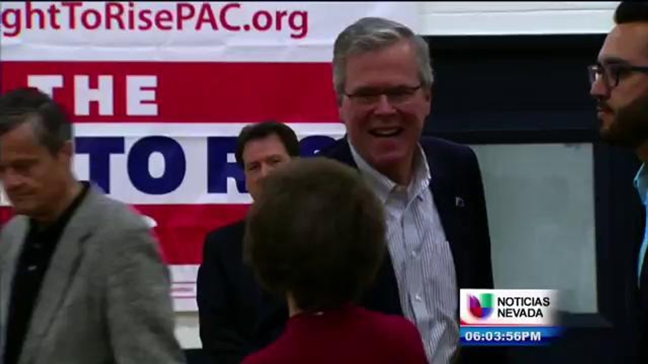 Jeb Bush visita Las Vegas