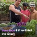 Sonu Sood Helps UP Boys Sell Vegetables, Video Goes Viral