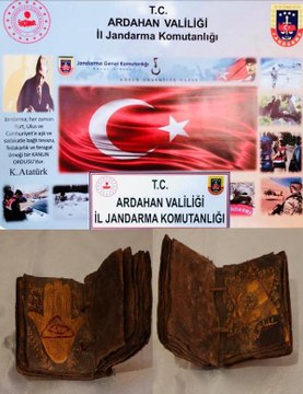 Ardahan'da, Orta Çağ döneminden Tevrat ele geçirildi